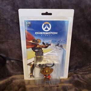 Blizzard Overwatch #1 McCree Clip On Figure & Comic NIP 2018